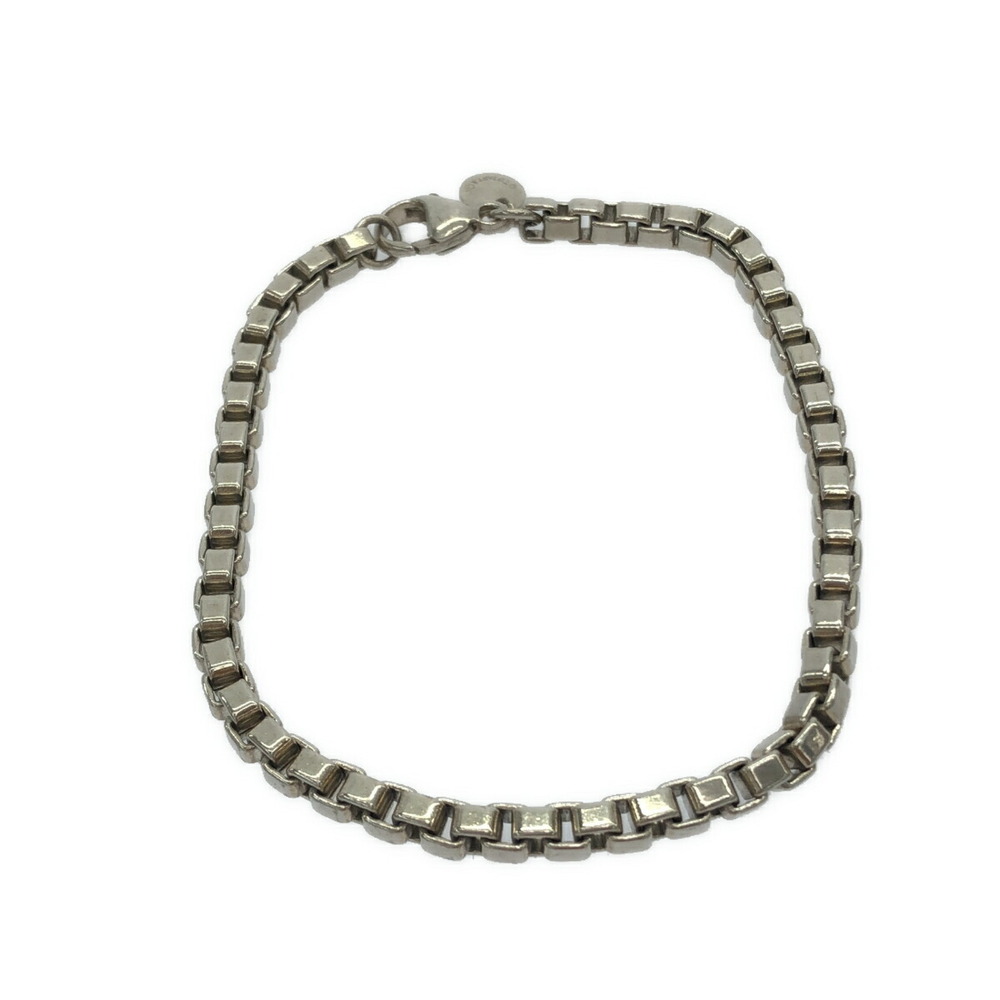 TIFFANY Co Bracelet Silver Chain Venetian Link Accessory Total Mikunigaoka